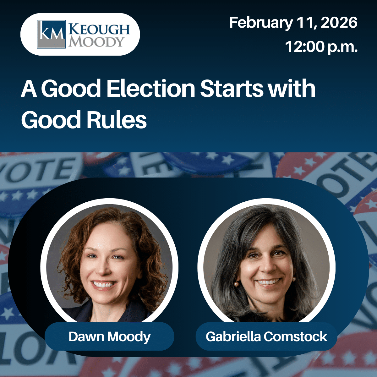 A Good Election Starts with Good Rules